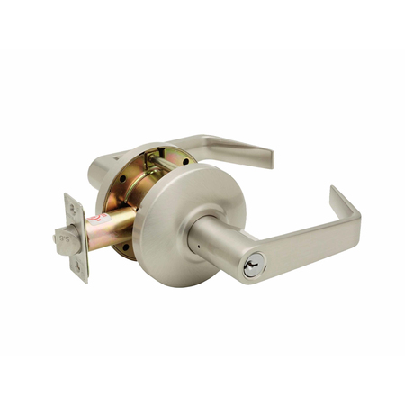 COPPER CREEK Avery Grade 2 Cylindrical Lever Storeroom Nfl Ul, Satin Stainless AL6250SS